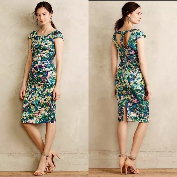 Anthropologie Dappled Oasis Dress Tracy Reese 2 - Picture 1 of 12